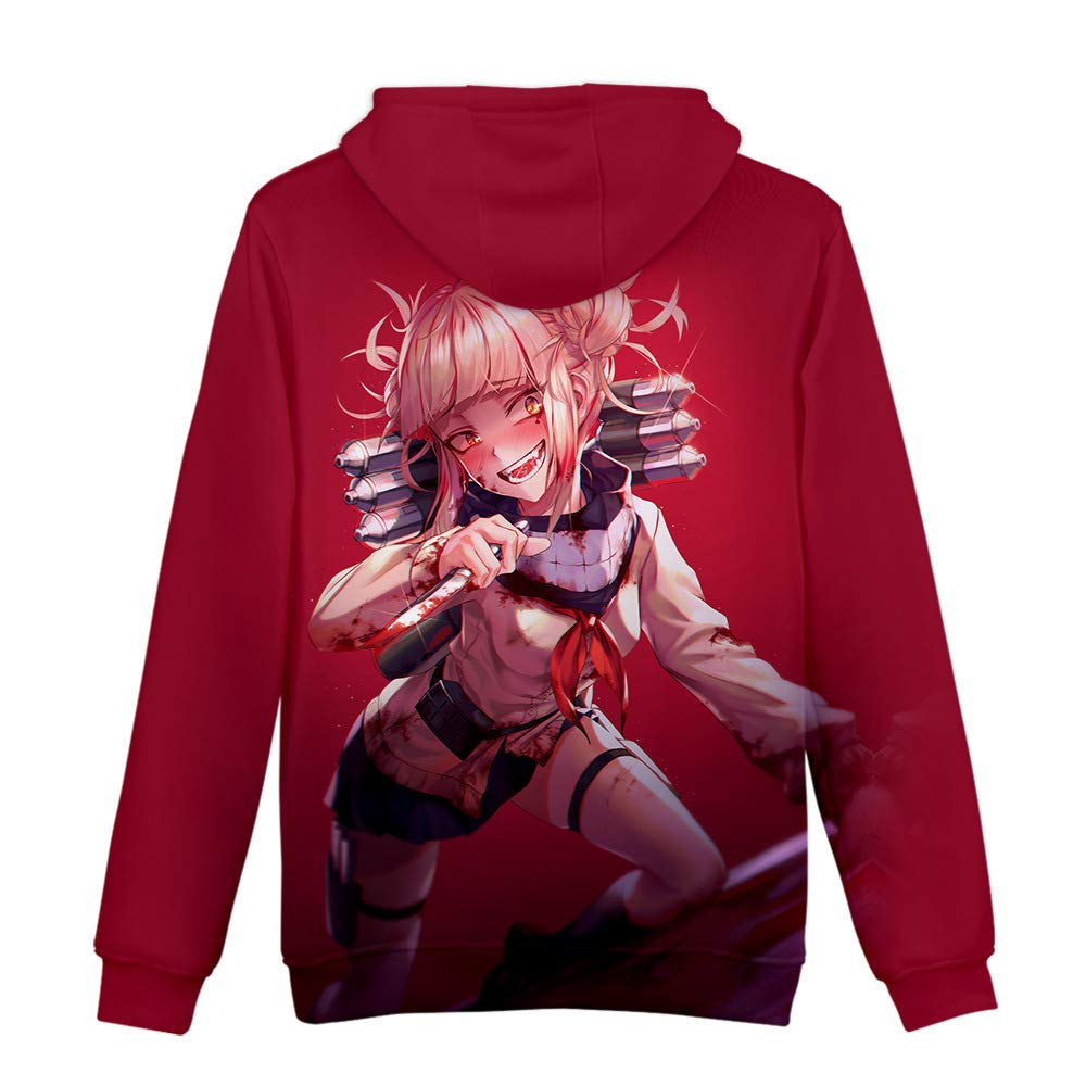 Sudaderas y sudaderas con capucha Sudaderas con Capucha Unisex Manga Larga  Sudaderas para Estampar Sweatshirt 3D My Hero Academia Anime Himiko Toga  Deporte Pullover Personalidad Hoodies XS-4XL Deportes y aire libre  odpripodjetje.si