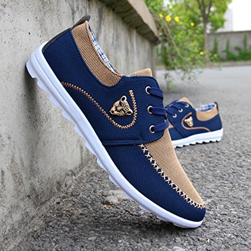 New casual sneakers for men comfortable mens shoes brown 8.5