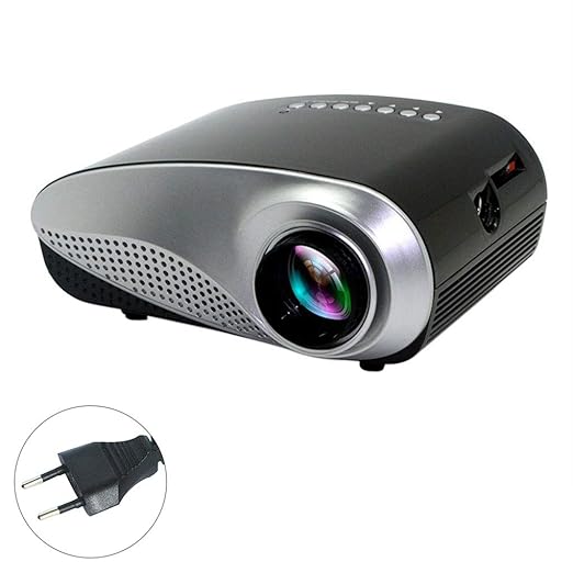 1080P HD Mini proyector 3D LED proyector Vídeo Proyector del TV AV ...