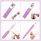 Start Makers 16 in 1 Manicure Pedicure Kit Stainless Steel Travel Case view 3
