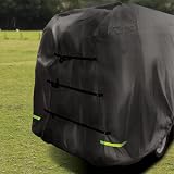 Maypole Campervan Cover VW T2 4-Ply Breathable Water Resistant Grey Reflectors view 3