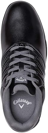 Callaway Chev Mulligan S Waterproof Lightweight Golf Shoes Black 8 UK view 4