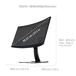 ViewSonic VP3881A 38-Inch IPS WQHD+ Curved 21:9