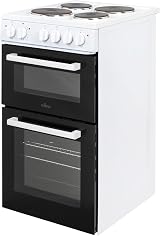 Willow WE50TSW 62L Freestanding Electric Cooker 50cm Twin Cavity White view 8