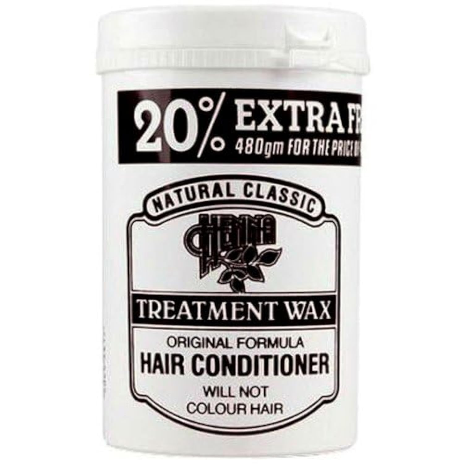 Natural Classic The original English Henna - Treatment Wax - 480 ml