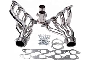 Compatible with BBC 396 402 427 454 Shortie Hugger Tight-Fit Exhaust Manifold Headers