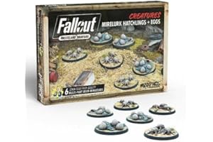 Modiphius Fallout - Wasteland Warfare - Mirelurk Hatchlings + Eggs