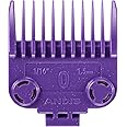 Andis Professional Master Dual Magnet OG Size 0 Snap on Comb Set, 561385, Purple