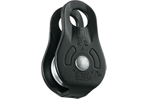 Petzl FIXE Pulley - Versatile Compact Pulley With Fixed Side Plates for Hauling and Rigging