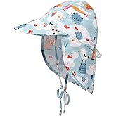 Baby Sun Hat UPF 50+ Uv Ray Sun Protection Infant Summer Swim Hat with Neck Flap Toddler Hats for Boys Girls
