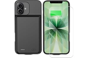 Battery Case for iPhone 17, 7000 mAh Ultra-Thin Protective Charging case, Portable Rechargeable Expandable Battery Charger, C