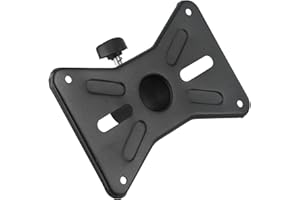 Rotatable 35mm Metal Mounting Pole for DJ Speaker Stand Adapter Top Cap,Adjustable Angle Mount Bracket with 30kg Load Capacit