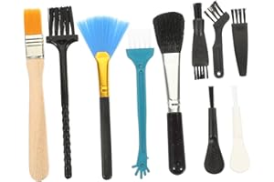 Lurrose Soft Bristle Keyboard Cleaning Brush Multipurpose Computer Electronics Dust Removal Kit for Laptops