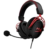 HyperX Cloud Alpha - Gaming Headset, Dual Chamber Drivers, Legendary Comfort, Aluminum Frame, Detachable Microphone, Works on