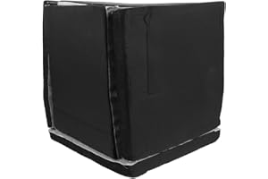 ifundom Soundproofing Water Pump Cover 11"x9.8" Thickened Rubber Sponge Noise Reduction Box for Generator