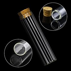 DEPEPE 30pcs 25ml Glass Test Tubes, 20x100mm Clear
