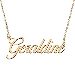 HUAN XUN Customized Custom Simple Any Name Necklace