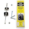 Quakehold! 2830 Furniture Cable Silver, 7 Inch