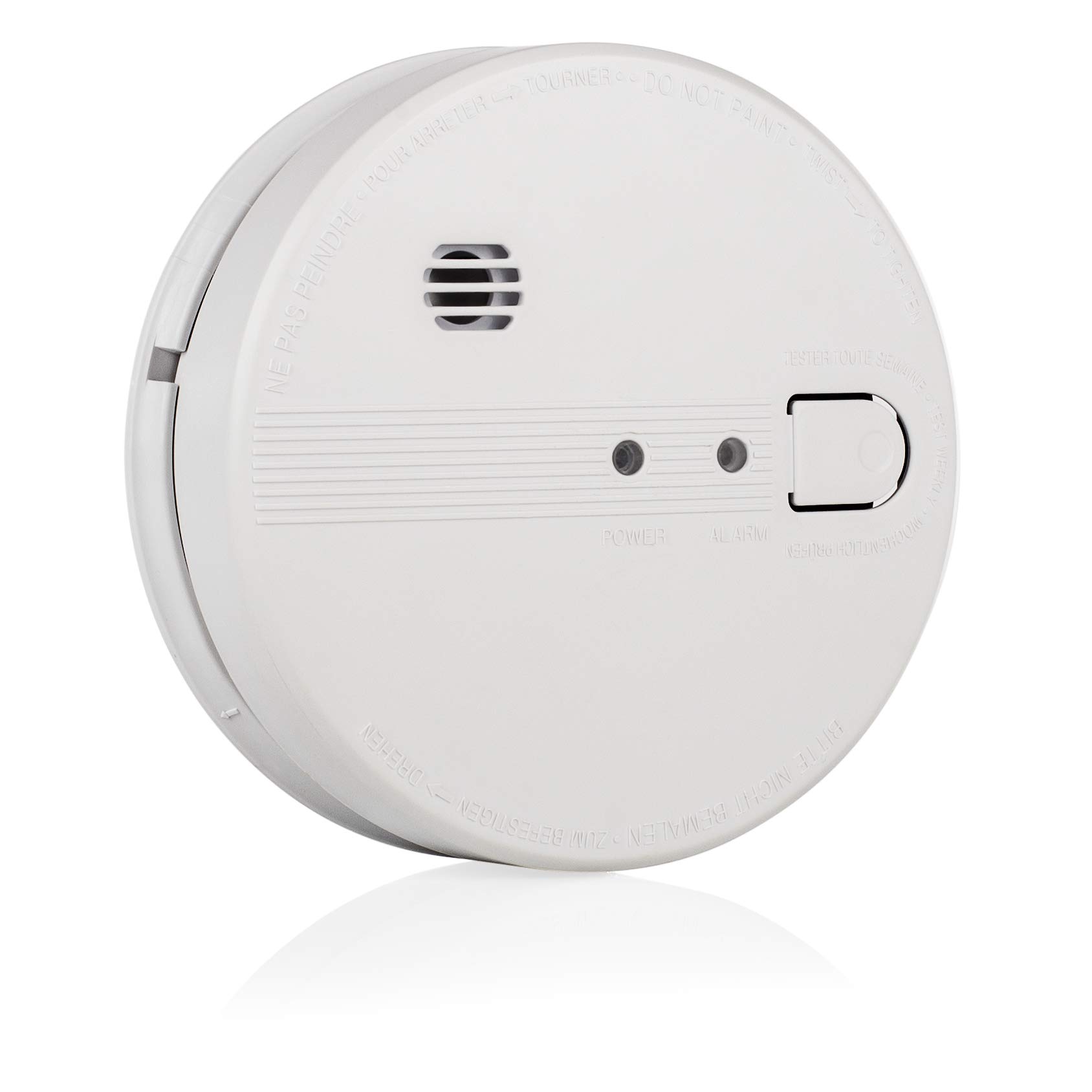 Smartwares FSM-17400 Optical Smoke Detector, Wired & Connectable, with 9V Back Up Battery, 230 V