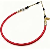 81831 Automatic Transmission Shifter Cable Eyelet End, Replacement for B&amp;M Automotive Heavy Duty Performance Shifter Cable, 3ft Long BMM-81831 0.375"