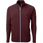 Cutter & Buck mens Cutter & Buck Adapt Eco Knit Hybrid Recycled Mens Full Zip Jacket