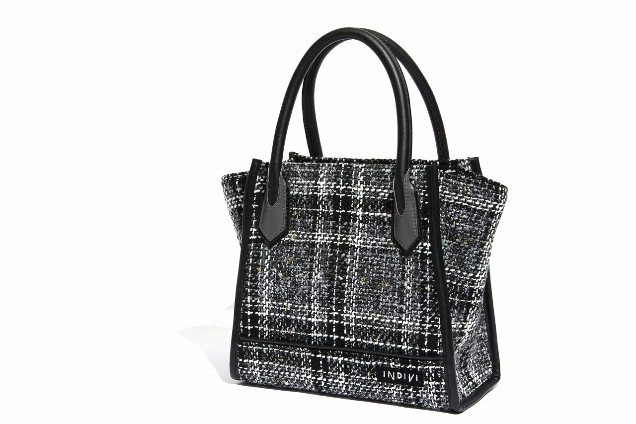 【INDIVI インディヴィ ムック本 雑誌付録】おしゃれなツイードバッグ