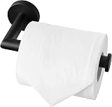 HITSLAM Black Wall Mounted Toilet Roll Holder SUS 304 Stainless Steel 2 Pack view 2