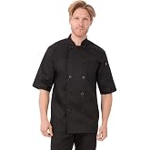 Chef Works Unisex Volnay Chef Coat | Breathable &amp; Lightweight Fabric, Easy Movement &amp; Comfortable Fit, Durable Construction &amp; Long-Lasting Wear