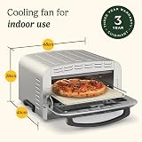 Cuisinart Indoor Pizza Oven Wood-Fired Taste 5 Min Kit Included 12" view 6