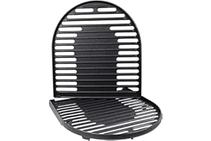 Utheer Cast Iron Grill Grates for Coleman Roadtrip Swaptop Grills LX LXE LXX, 2 Pcs Grill Cooking Grates Parts