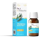 Selfpurity Eucalyptus Essential Oil, 100% Pure and Natural Eucalyptus Oil, Premium Essential Oils for Hair Care, Home Diffusers, Skin, Aromatherapy, Massage and Moisturizers, 20 ml (0.68 fl oz)