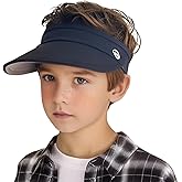 Jastore Kids Sun Visor Hats for Girls Boys Lightweight Sports Hat UPF50+ Sun Visor Hat for Running Outdoors