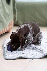 Petface Cord Pet Comforter Blanket Grey 1 Pack Fleece Crate Bed view 6