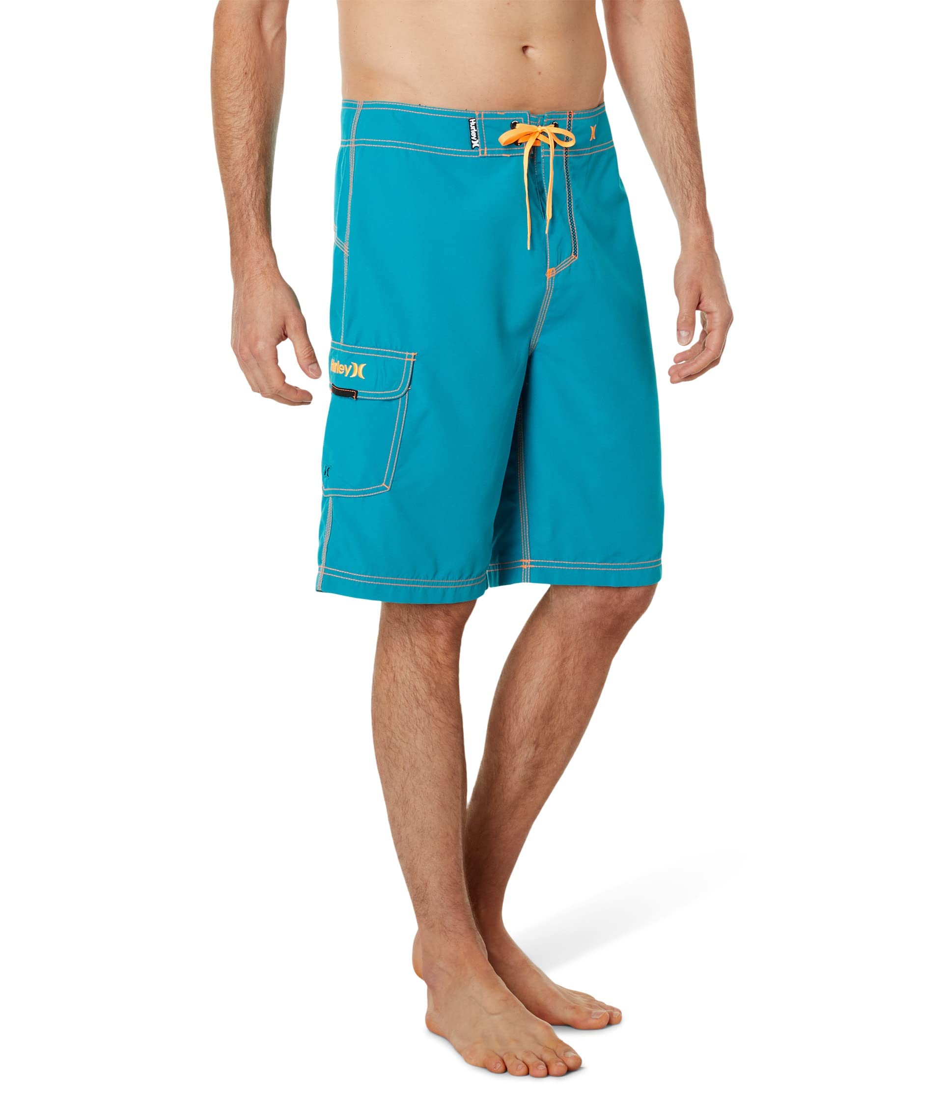 Hurley One & Only Boardshort 22" Electric Teal/Neon Orange 28 Image