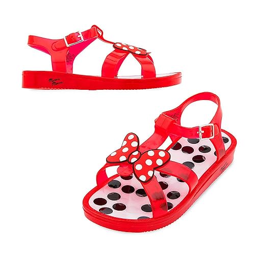 minnie mouse jelly sandals