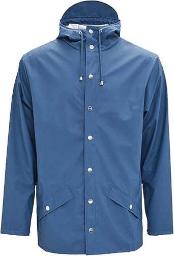 blue waterproof jacket