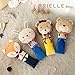 Cute Doll Car Seat Strap Belt Cushion Cover for Kids Children, Adjustable Pillow Pad Vehicle Car Safety Belt Toy Pet Protect Shoulder Chest Child (Rabbit)