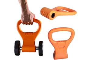Adjustable Kettlebell Handle,Portable Weight Grip Travel Workout Equipment Gear for Gym Bag, Weightlifting, Bodybuilding, Los
