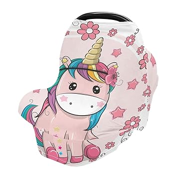 unicorn stroller and carseat