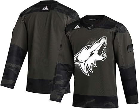 coyotes practice jersey