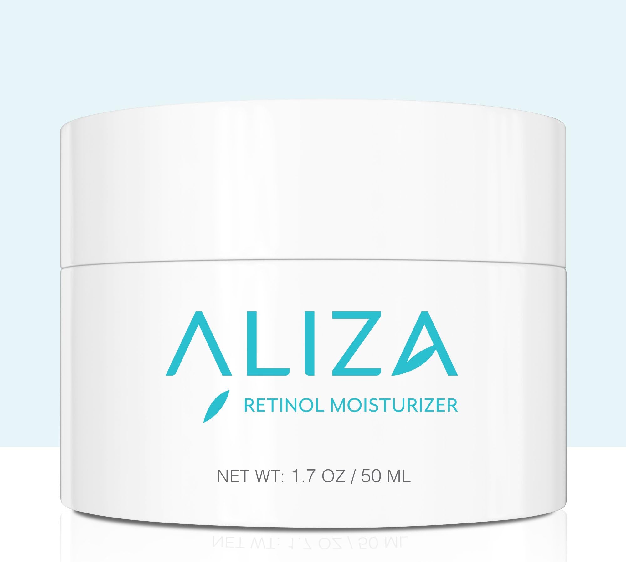 Retinol Moisturizer Cream for Face and Eye Area, Use Night and Dayfor Anti-Aging, Acne, Wrinkles, Hyaluronic Acid & Breakthrough Anti-Wrinkle Technology–made with Natural and Organic Ingredients- 1.7