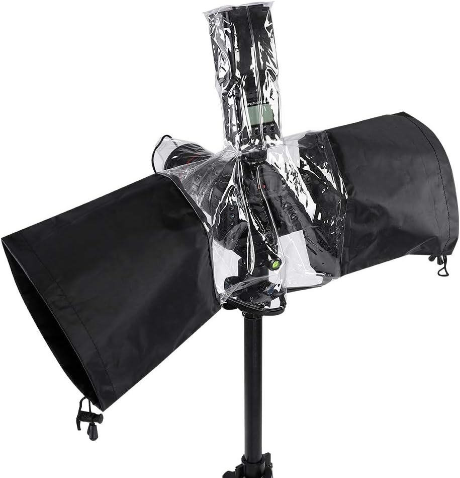 Yencoly Flashlight Waterproof Cover Black Foldable Camera