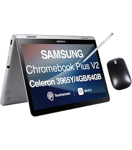 Amazon.com: Samsung Chromebook Plus V2 360 2-in-1 Laptop w/Dual