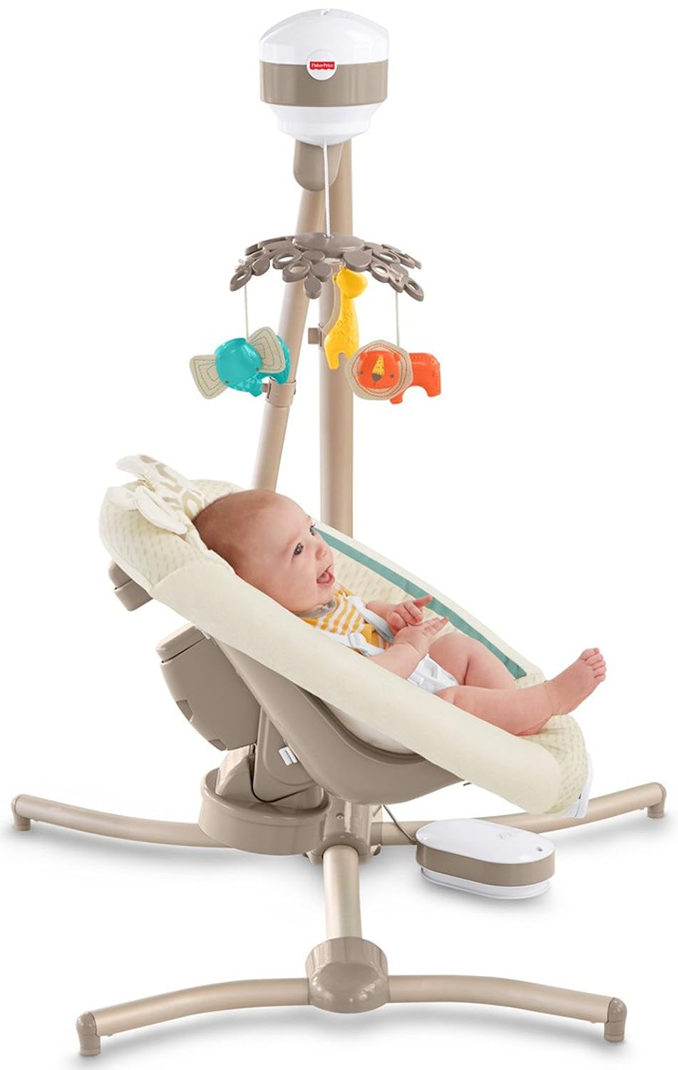 fisher price soothing savanna cradle n swing