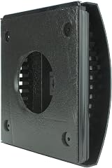 VENTS 100mm Black External Baffle Vent - Wind Sound Reducing for Extractor Fans view 5