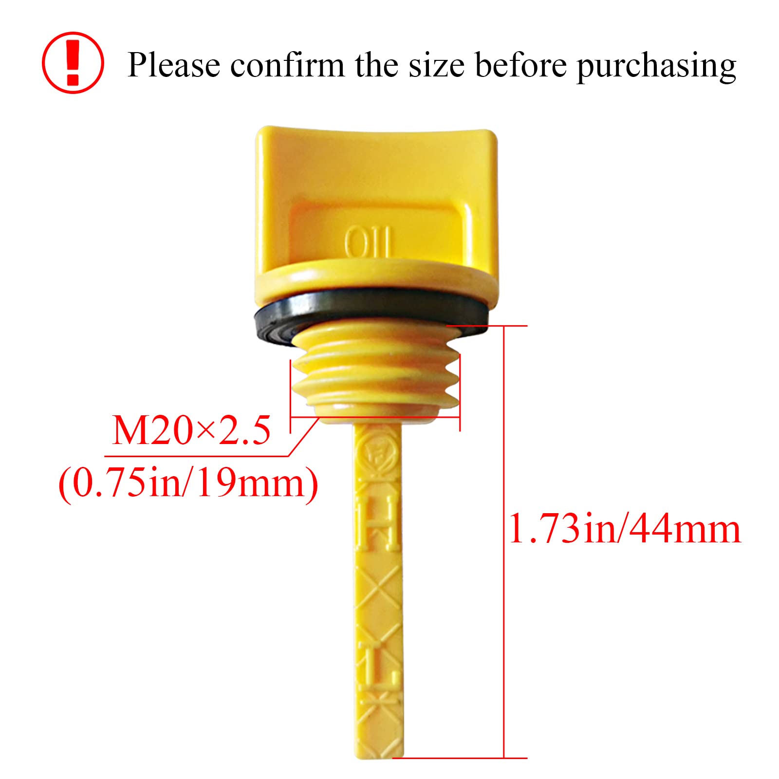 Mua WOTIAN Oil Filler Cap and Oil Dipstick 3pcs for Firman 163cc 200cc