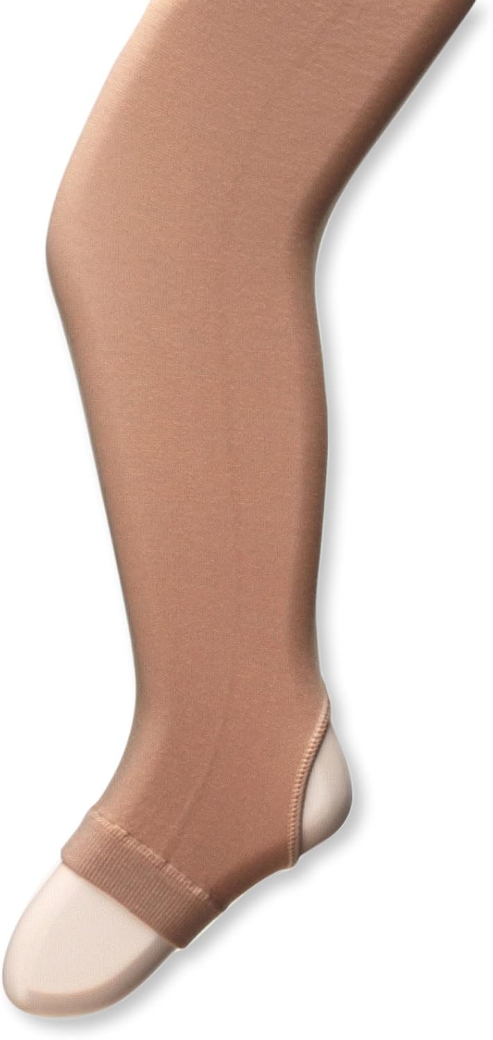 Capezio Girls' Hold and Stretch Stirrup Tight: Clothing