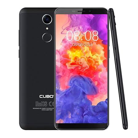 CUBOT Nova 4G LTE Dual SIM Smartphone (Dual 4G Netzwerke) Handy Ohne Vertrag Android 8,1, 5.5 Zoll(18:9) HD+IPS Display 2800 