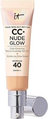 IT Cosmetics CC+ Nude Glow Foundation Medium 32ml Niacinamide Hyaluronic Acid