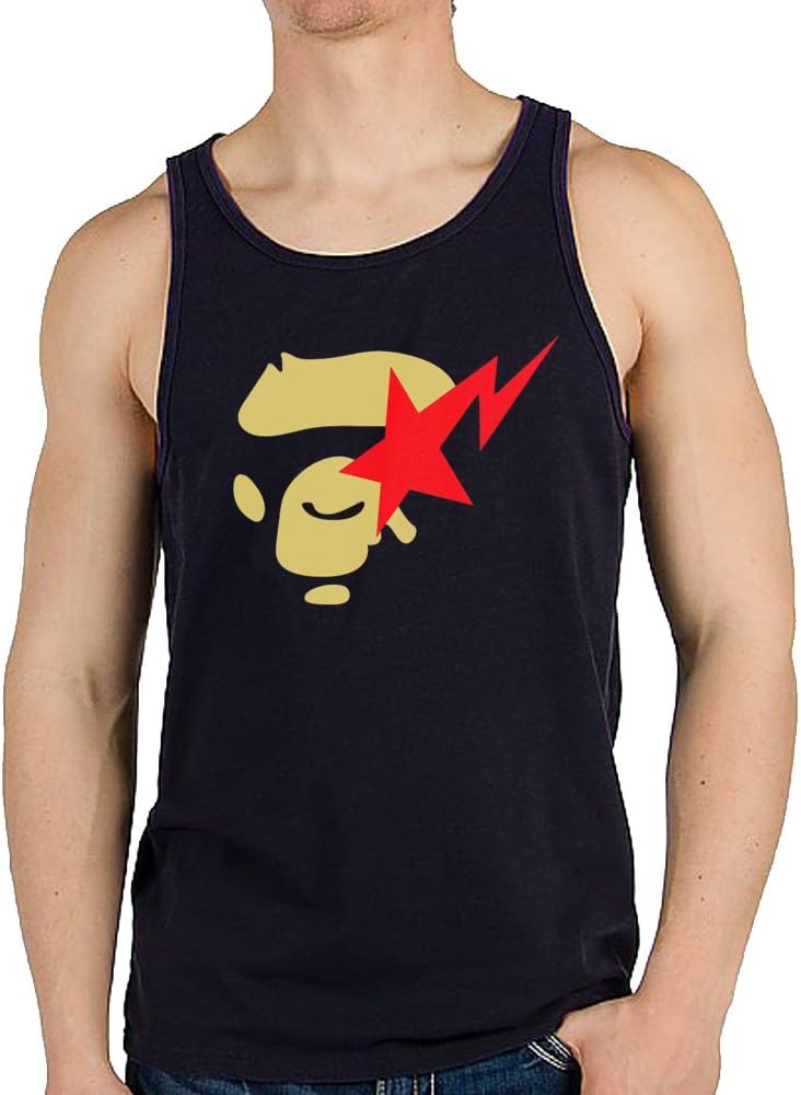 a bathing ape logo brand for men Tank top